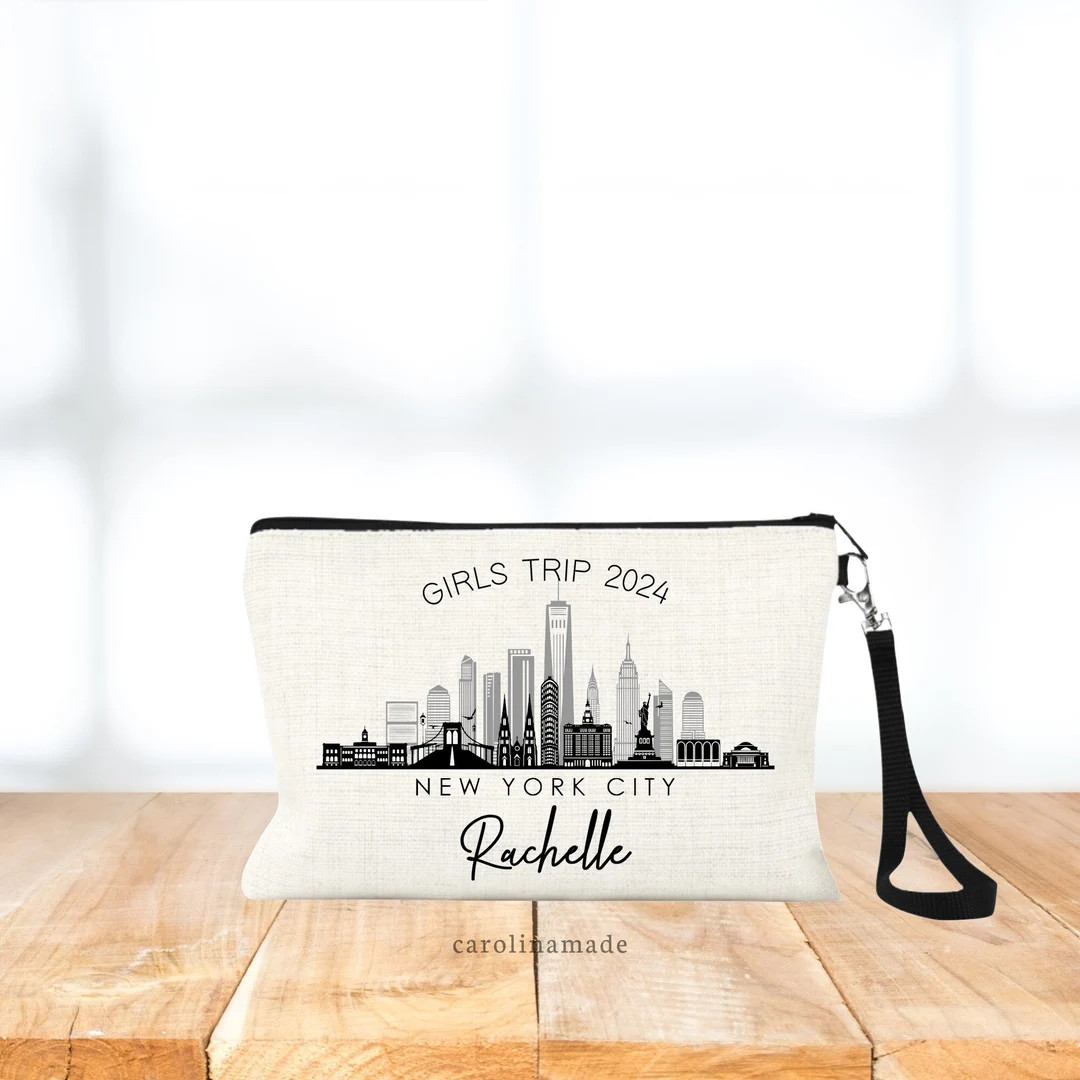 Personalized Girls New York Trip, New York Weekend Gifts, Personalized Girls Trip Bag, Girls Beac... | Etsy (US)