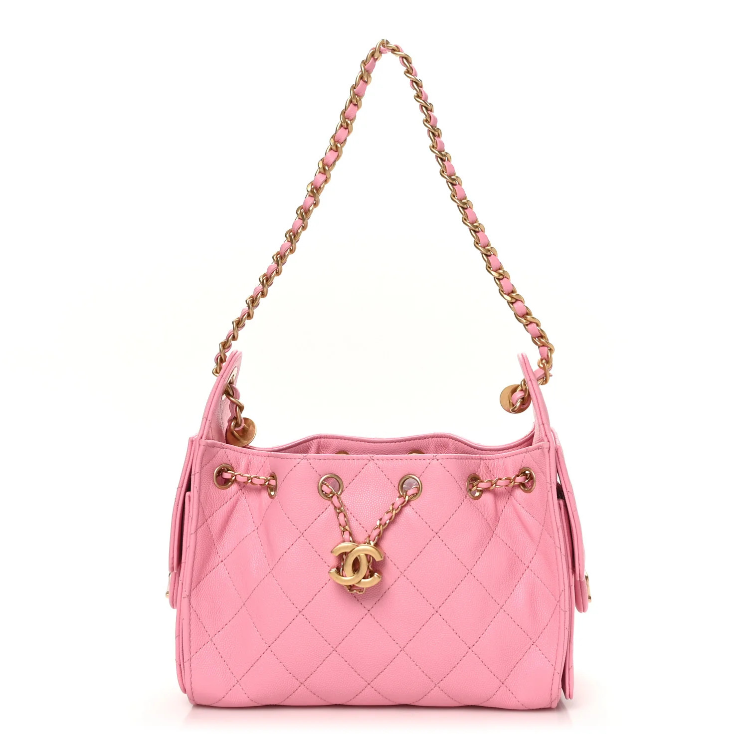 Caviar Quilted Mini Chanel 25 Handbag Pink | FASHIONPHILE (US)
