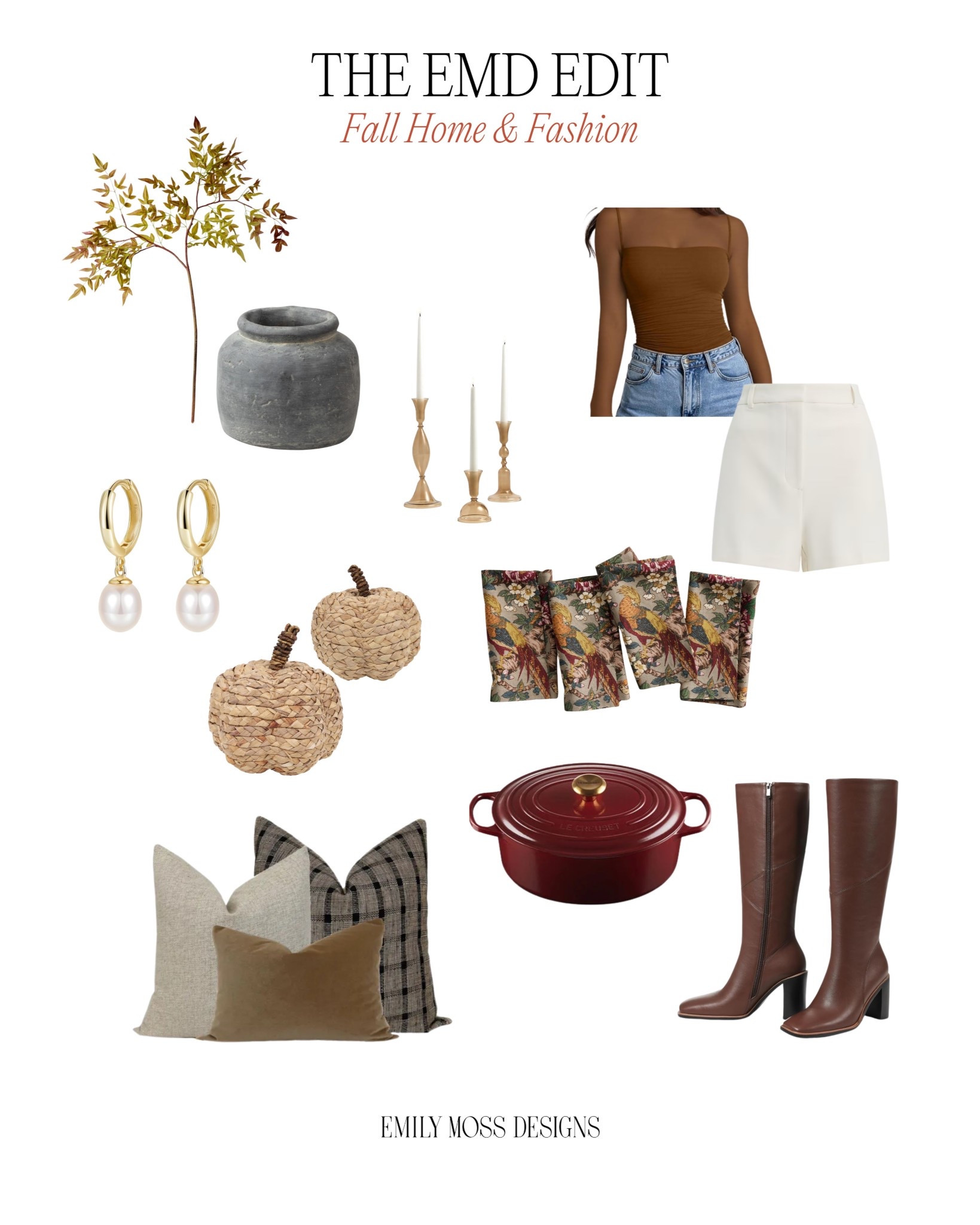 Fall Home & Fashion Favorites 🏠🍂 From cozy throw pillows and woven pumpkins to chic boots and timeless neutrals—shop our seasonal must-haves for home & wardrobe. 

#LTKSeasonal