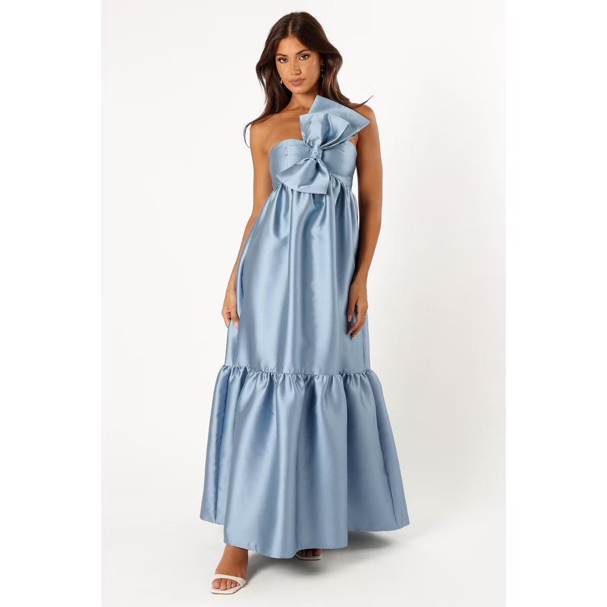 Petal and Pup Womens Betina Bow Front Maxi Dress | Target