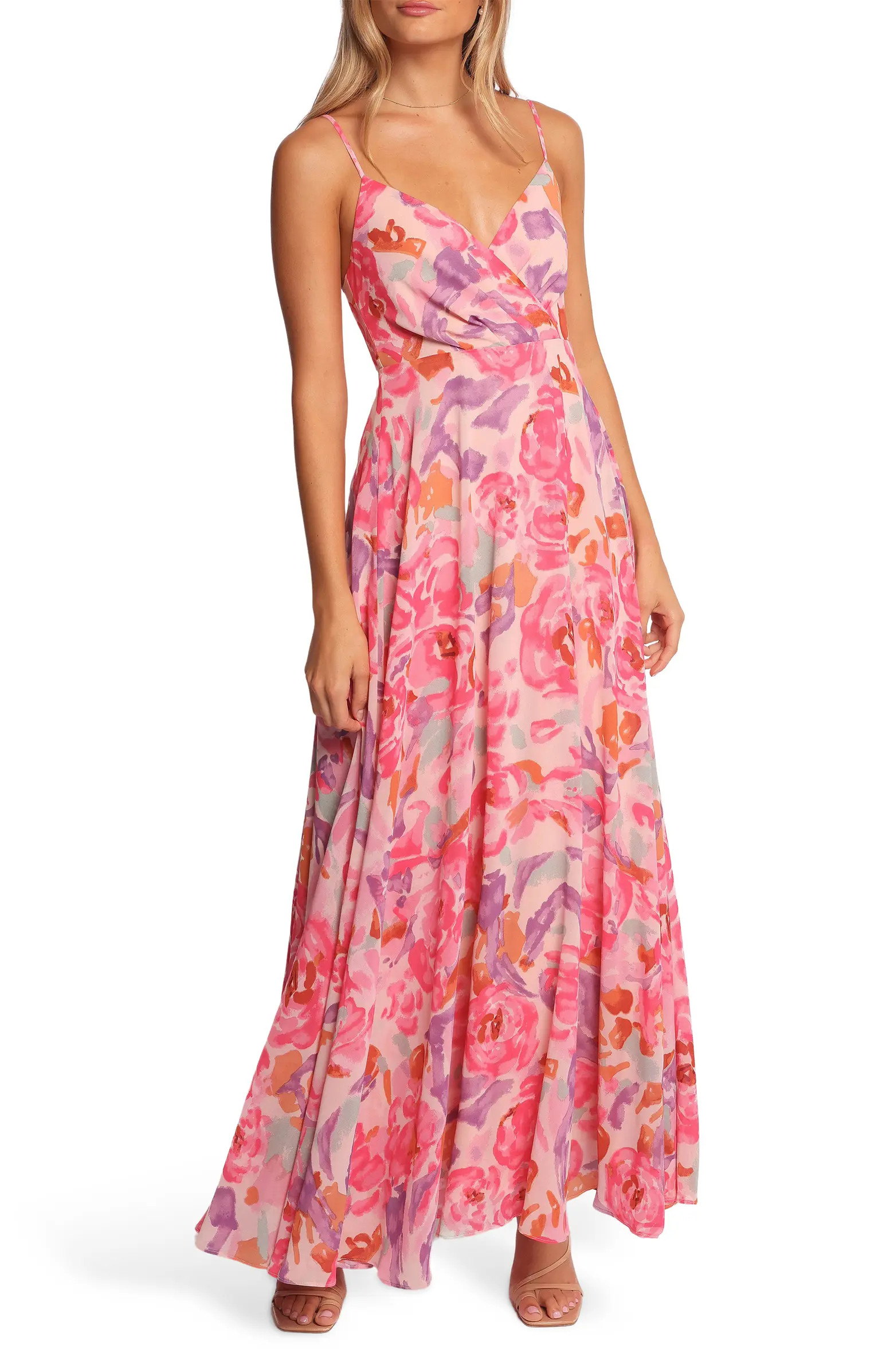 Madilyn Floral Sleeveless Maxi Dress | Nordstrom