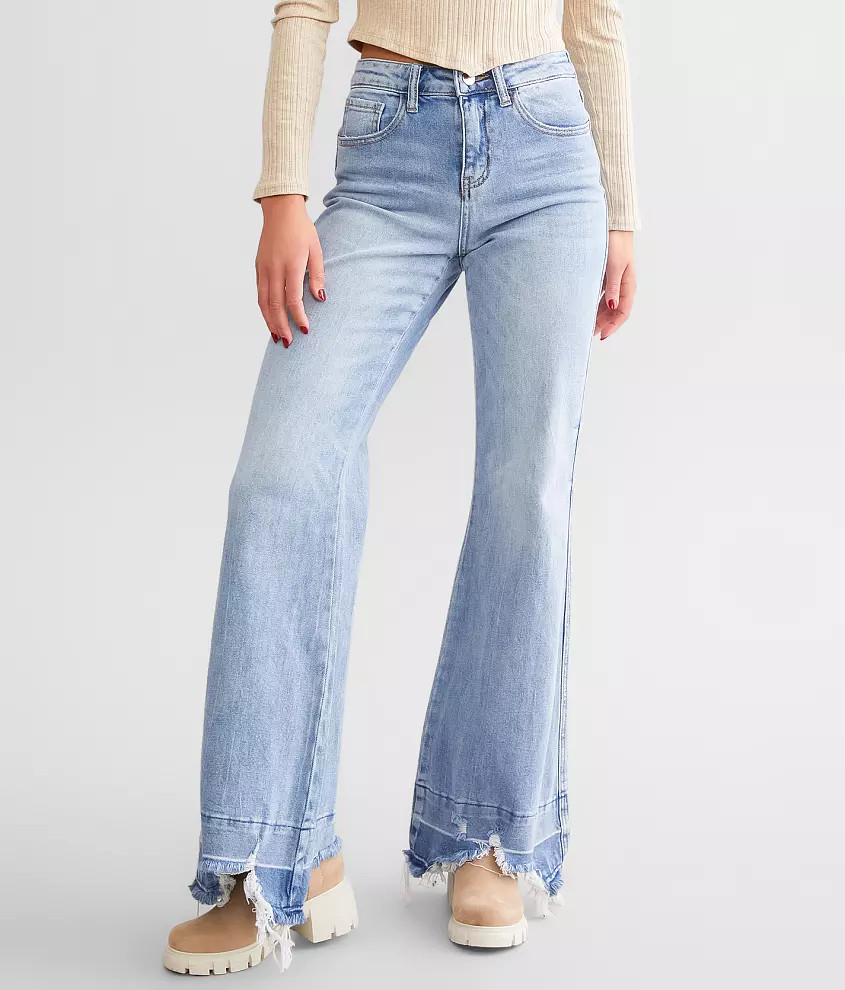 High Rise Flare Stretch Jean | Buckle