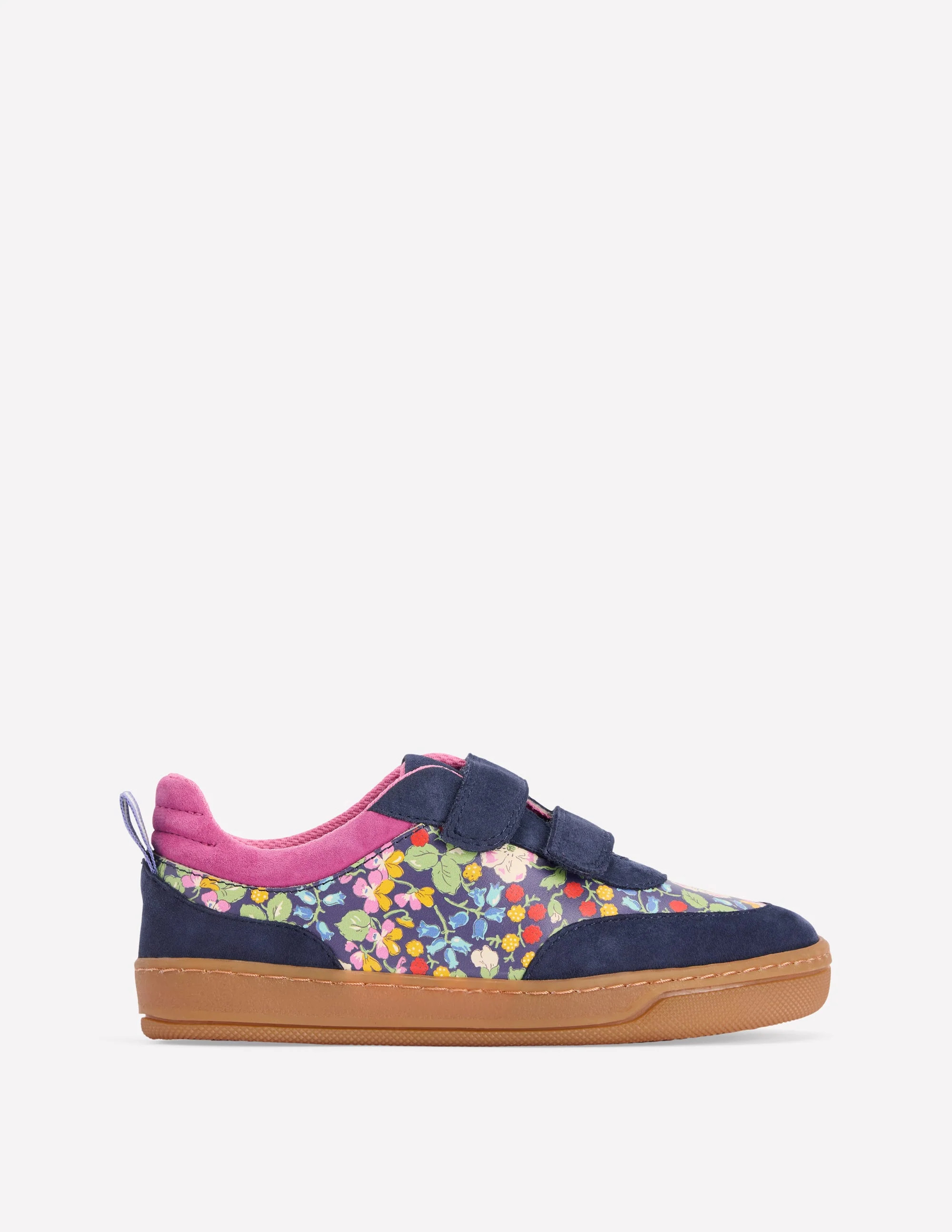 Colourblock Low Tops-Floral | Boden (US)