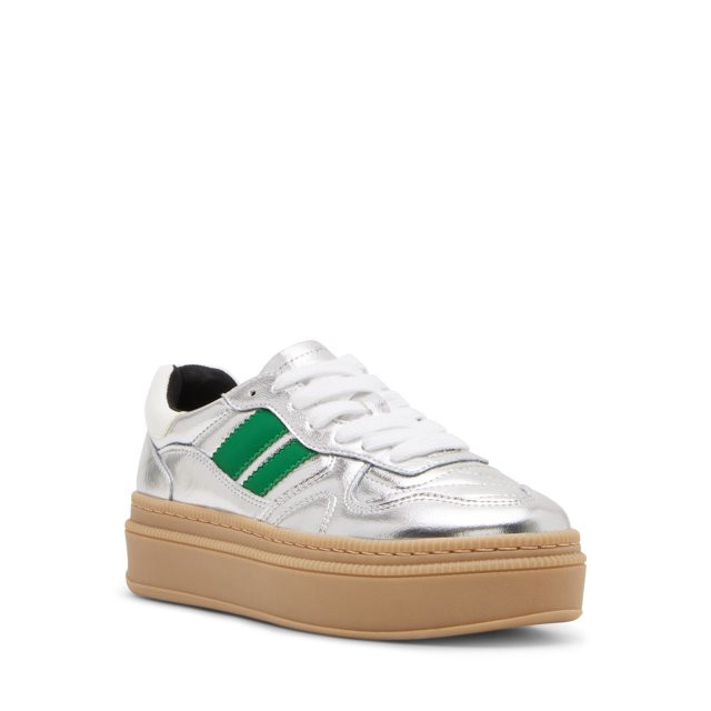 Madden Girl Women's Goalie Lace up Platform Sneaker | Walmart (US)