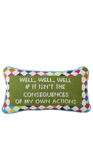 Well Well Well Needlepoint Pillow | Revolve Clothing (Global)