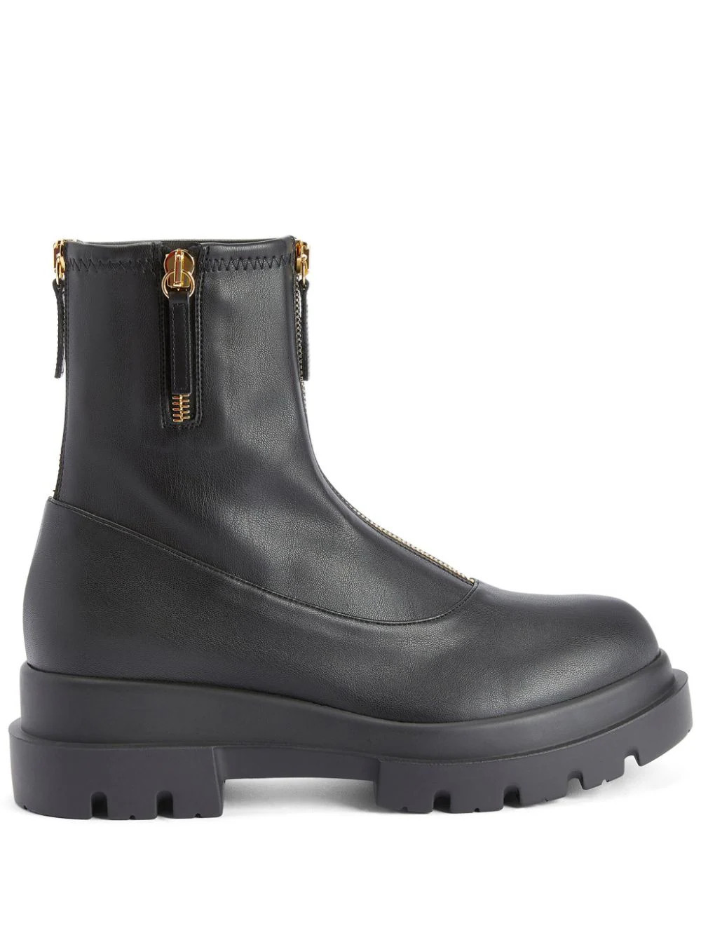 Giuseppe Zanotti Avide zip-up combat boots - Black | Farfetch Global
