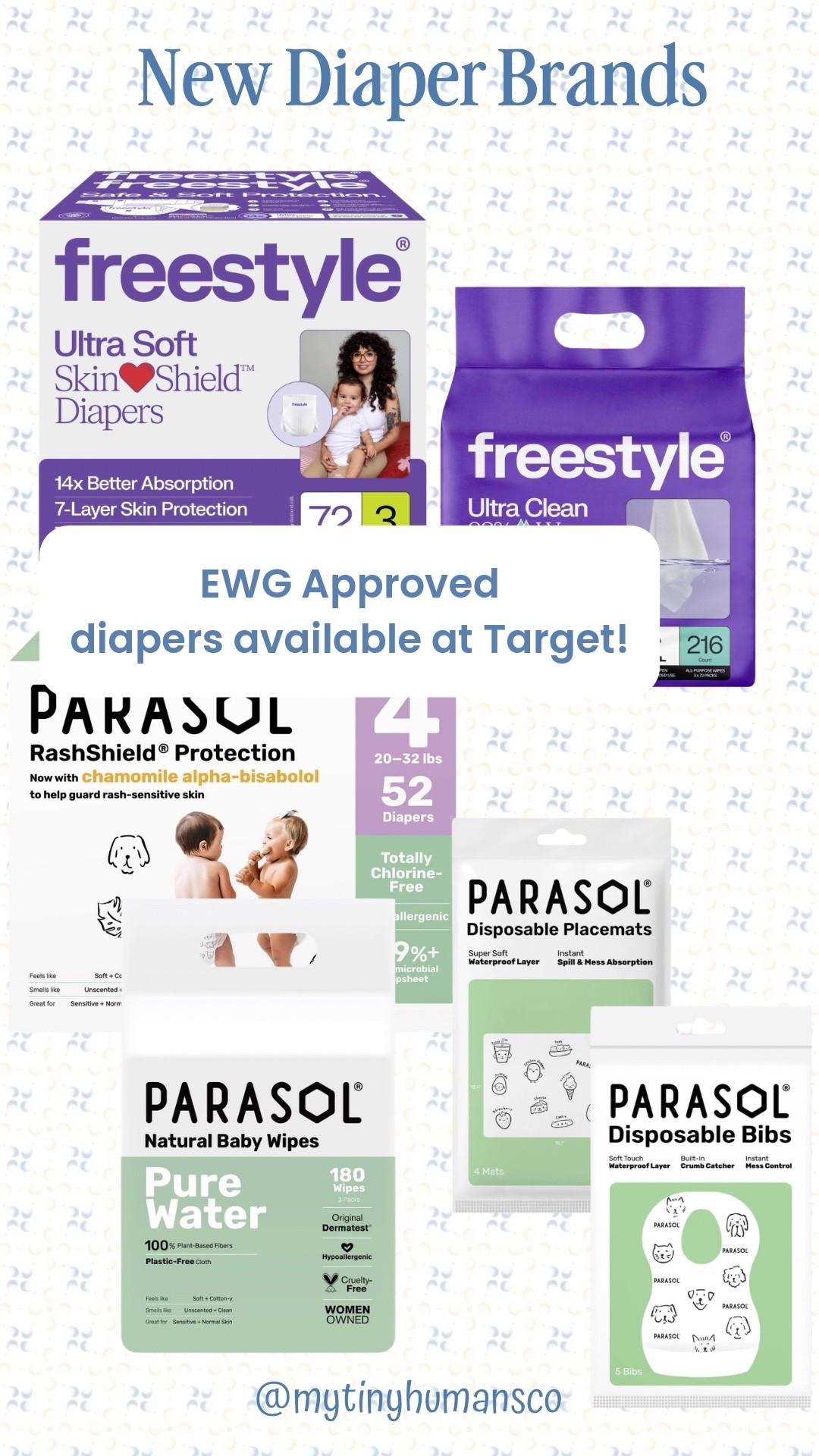 New diaper brands have arrived at Target! These are chlorine free, healthy for baby’s skin and EWG approved! 

Ordering both to see which works best for my little! 

#LTKBump #LTKmomlife #LTKBaby
