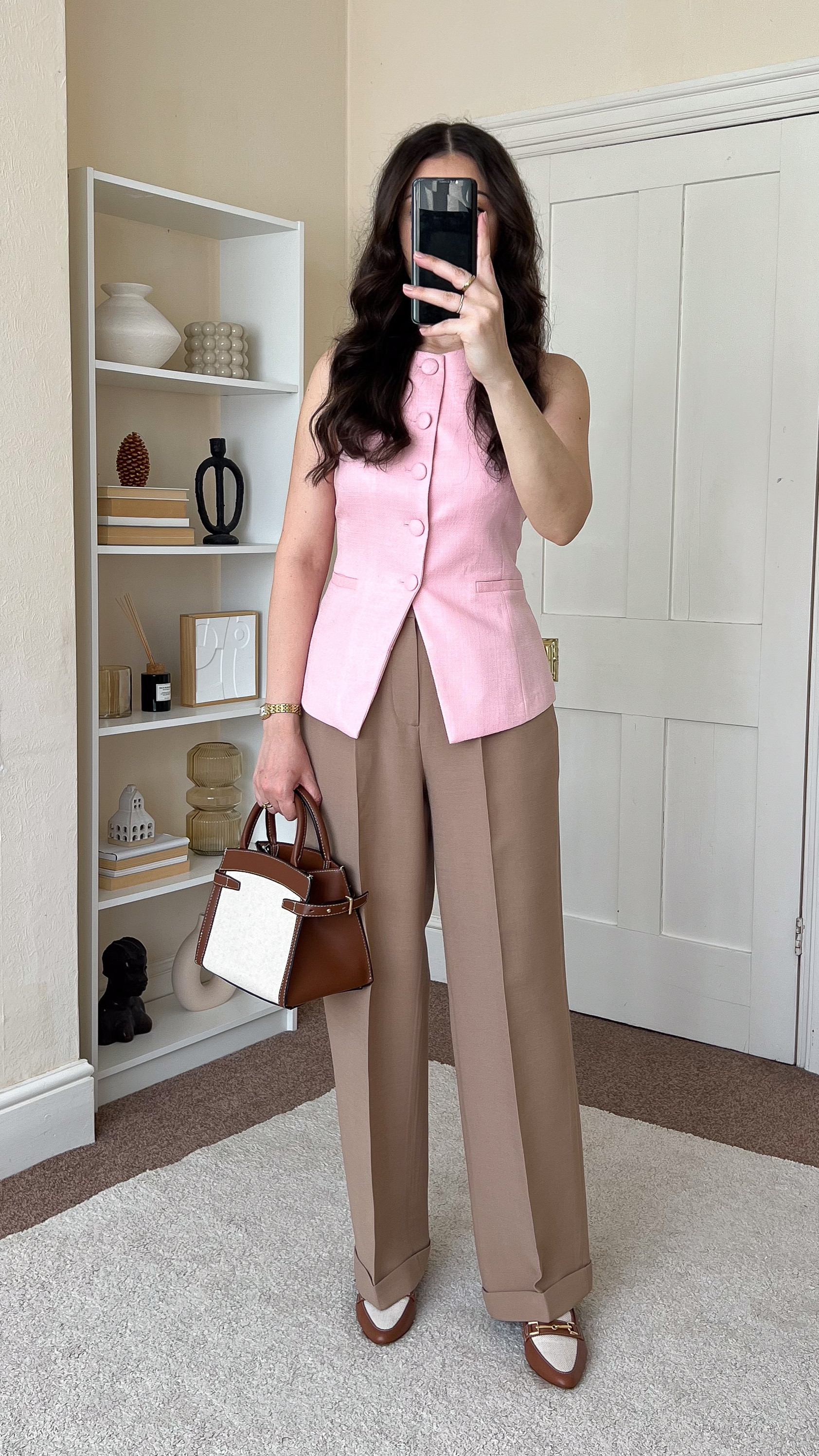 Smart casual spring/summer outfit. Waistcoat is New Look, size UK8. Trousers are LilySilk, size UK10. Use code Larisa20 to save 20% off your LilySilk purchase. 

 #LTKuk #LTKspring #LTKsummer