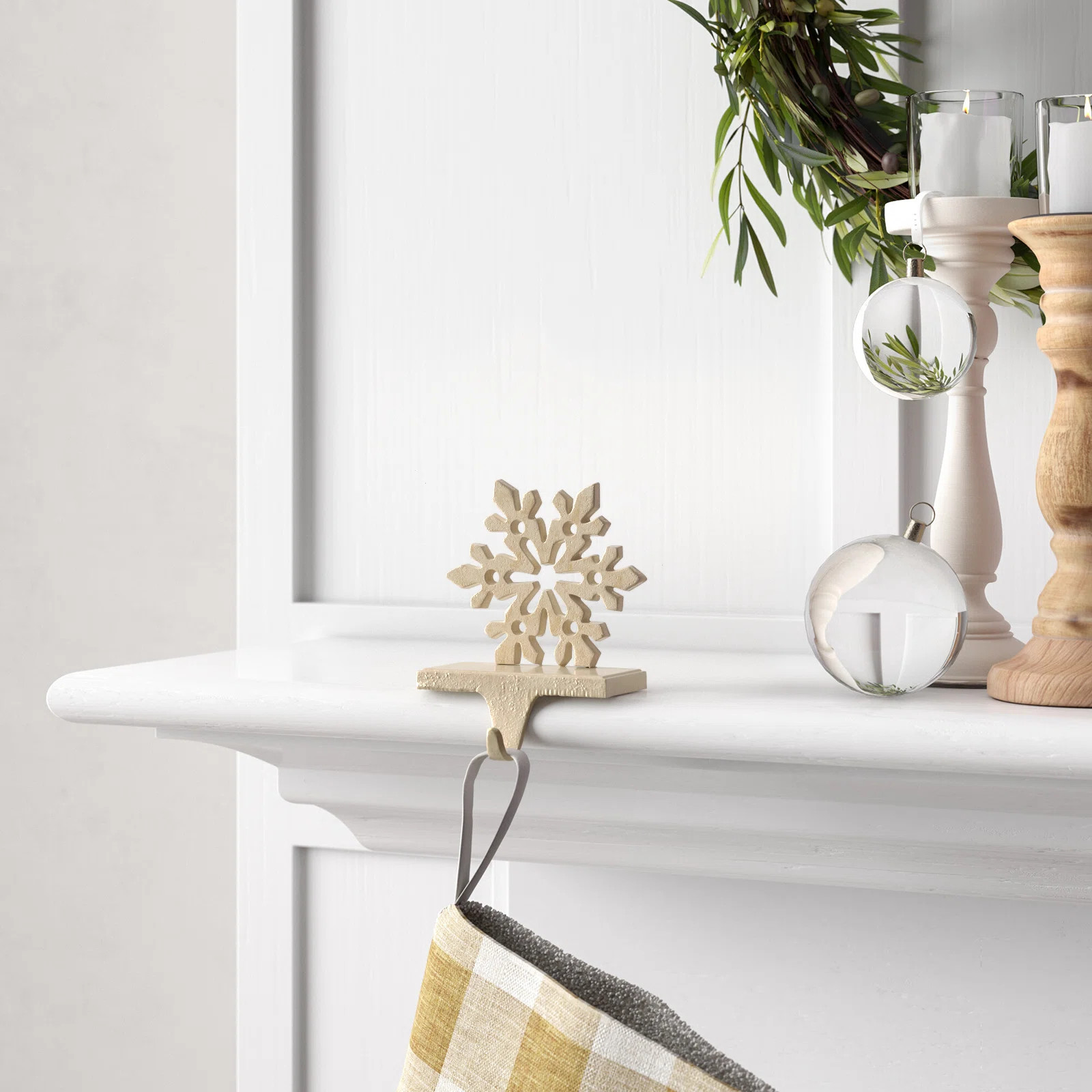 Snowflake Stocking Holder | Wayfair North America