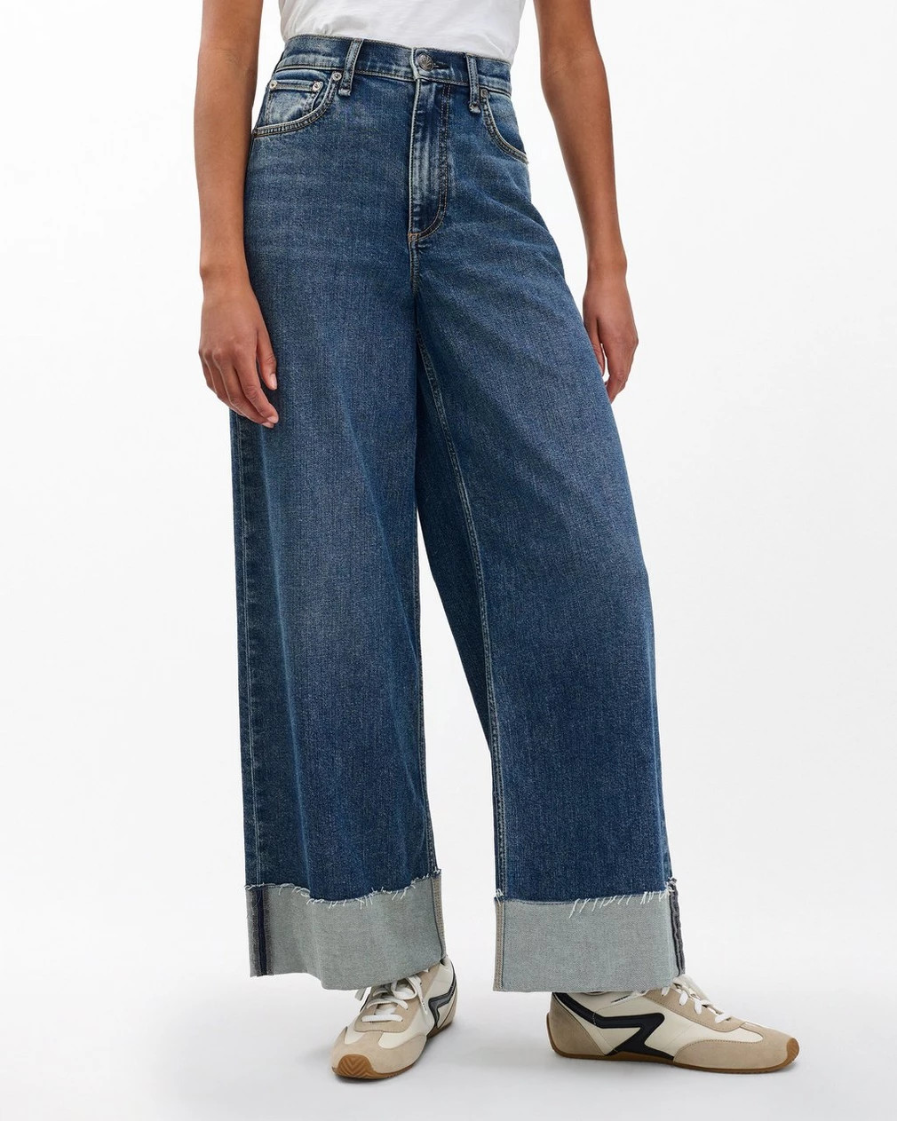 Buy Sofie Cuffed Wide-Leg Jeans for USD 288.00 | rag & bone | rag & bone