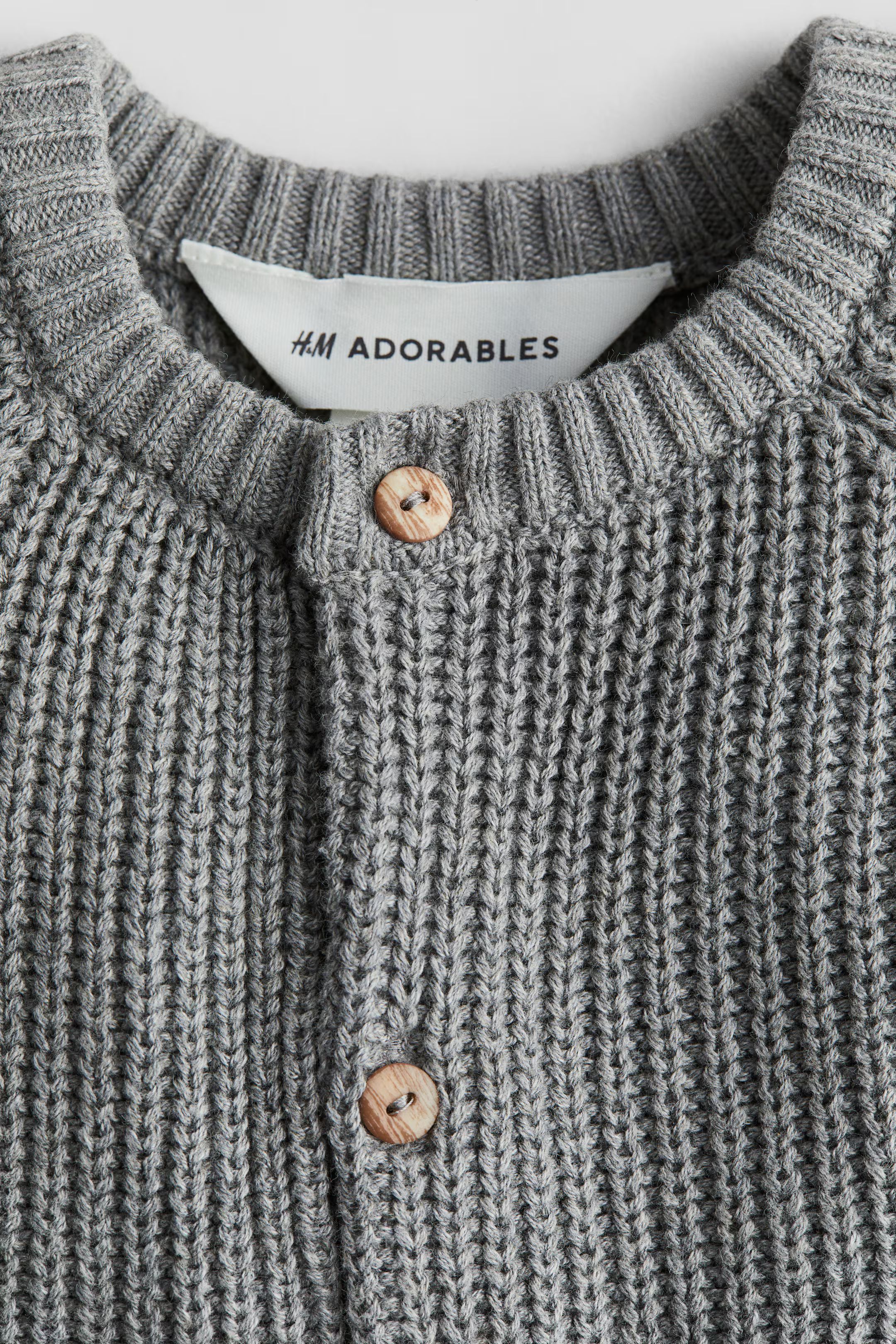 Cotton Knit Cardigan | H&M (US + CA)