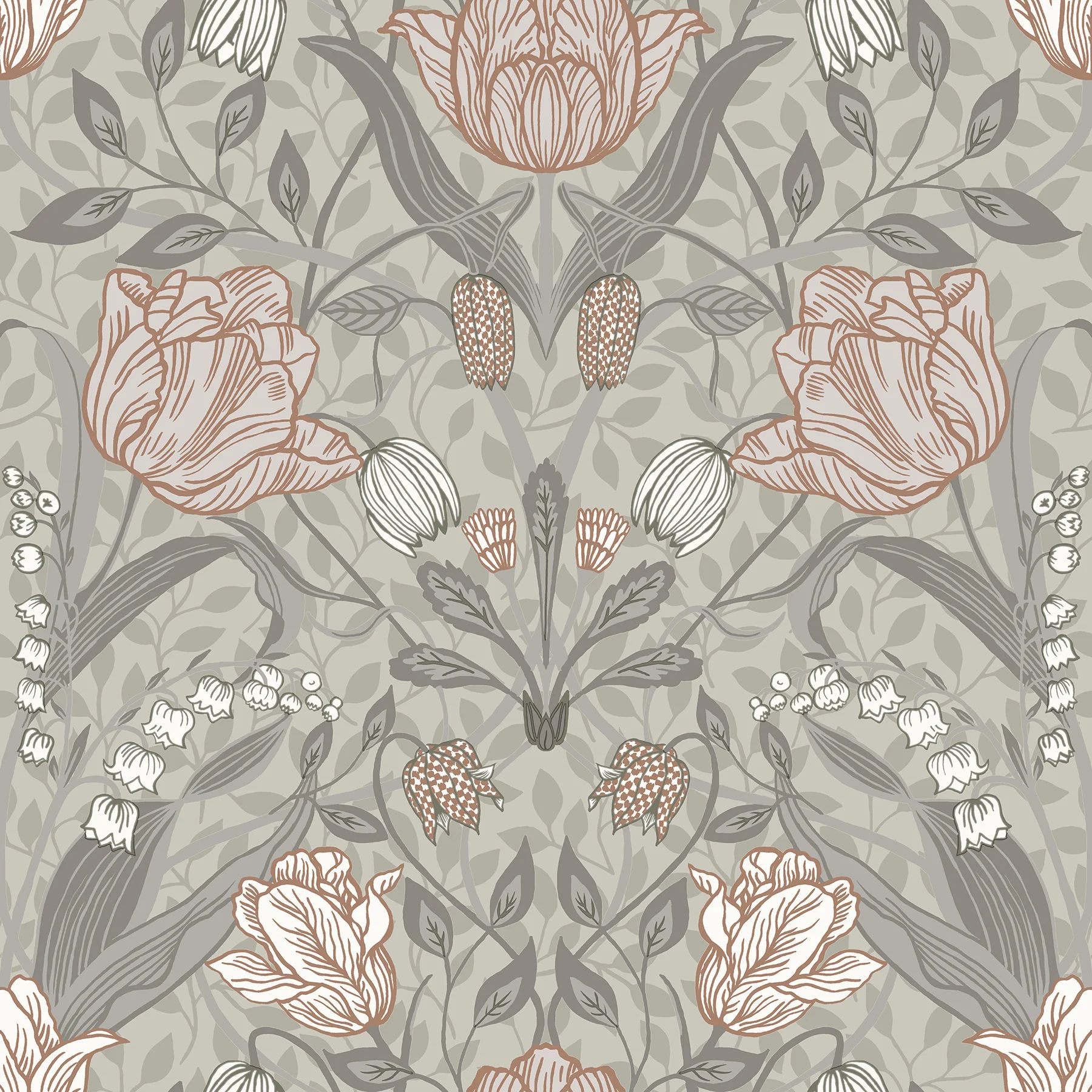 Yael Floral Wallpaper | Wayfair North America