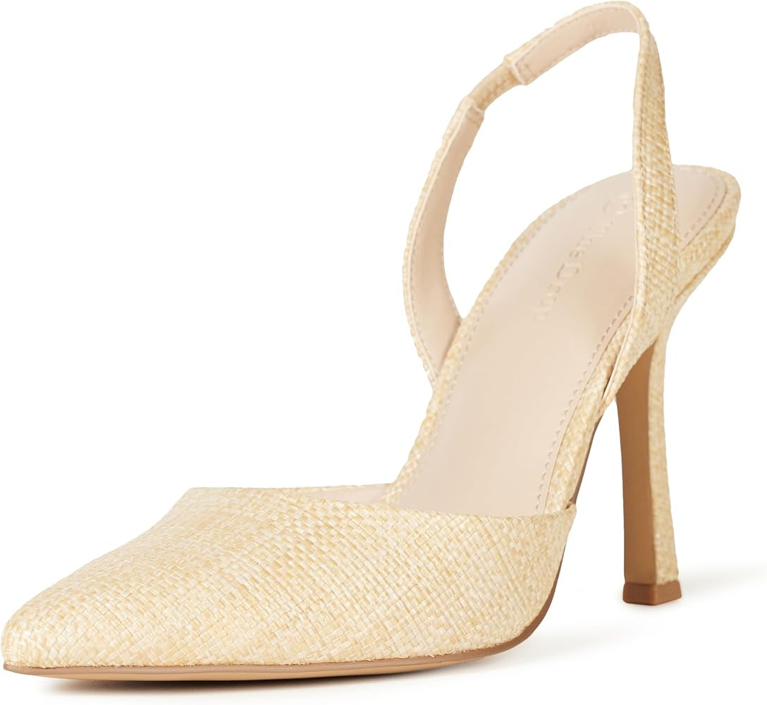 The Drop Women's Klara Clean Pointed Toe Sandals | Amazon (US)