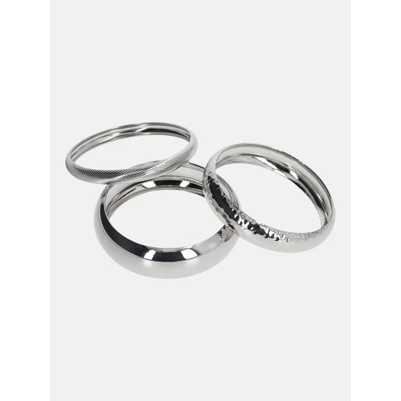 Free Assembly Women's Goldtone Chunky Link Bracelet, 7.5" + .5" Clasp | Walmart (US)