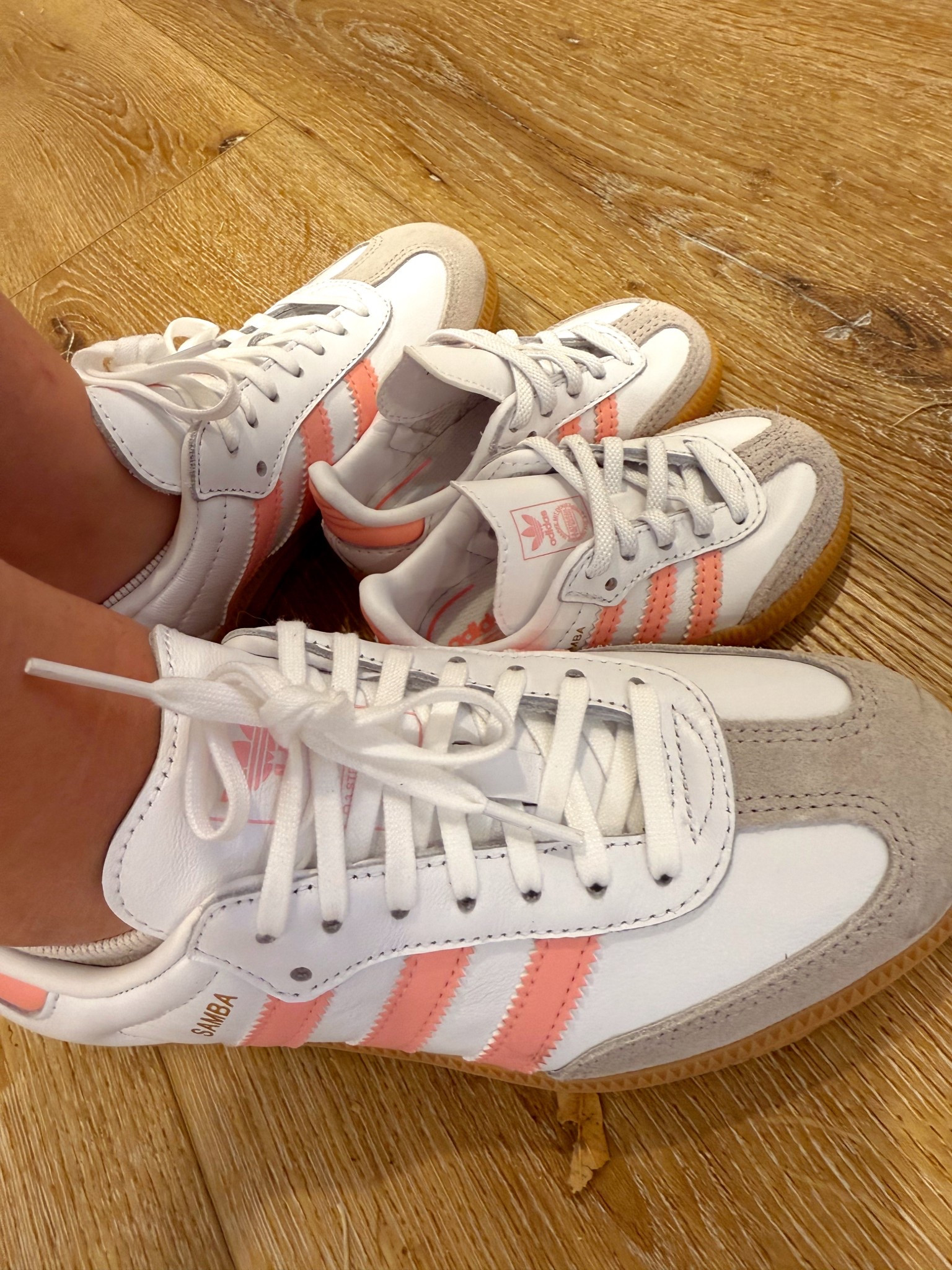 Mommy and me sambas!! 

#LTKFamily #LTKKids #LTKShoeCrush