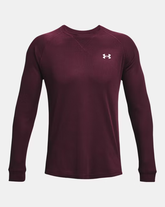 Men's UA Waffle Crew Long Sleeve | Under Armour (US)