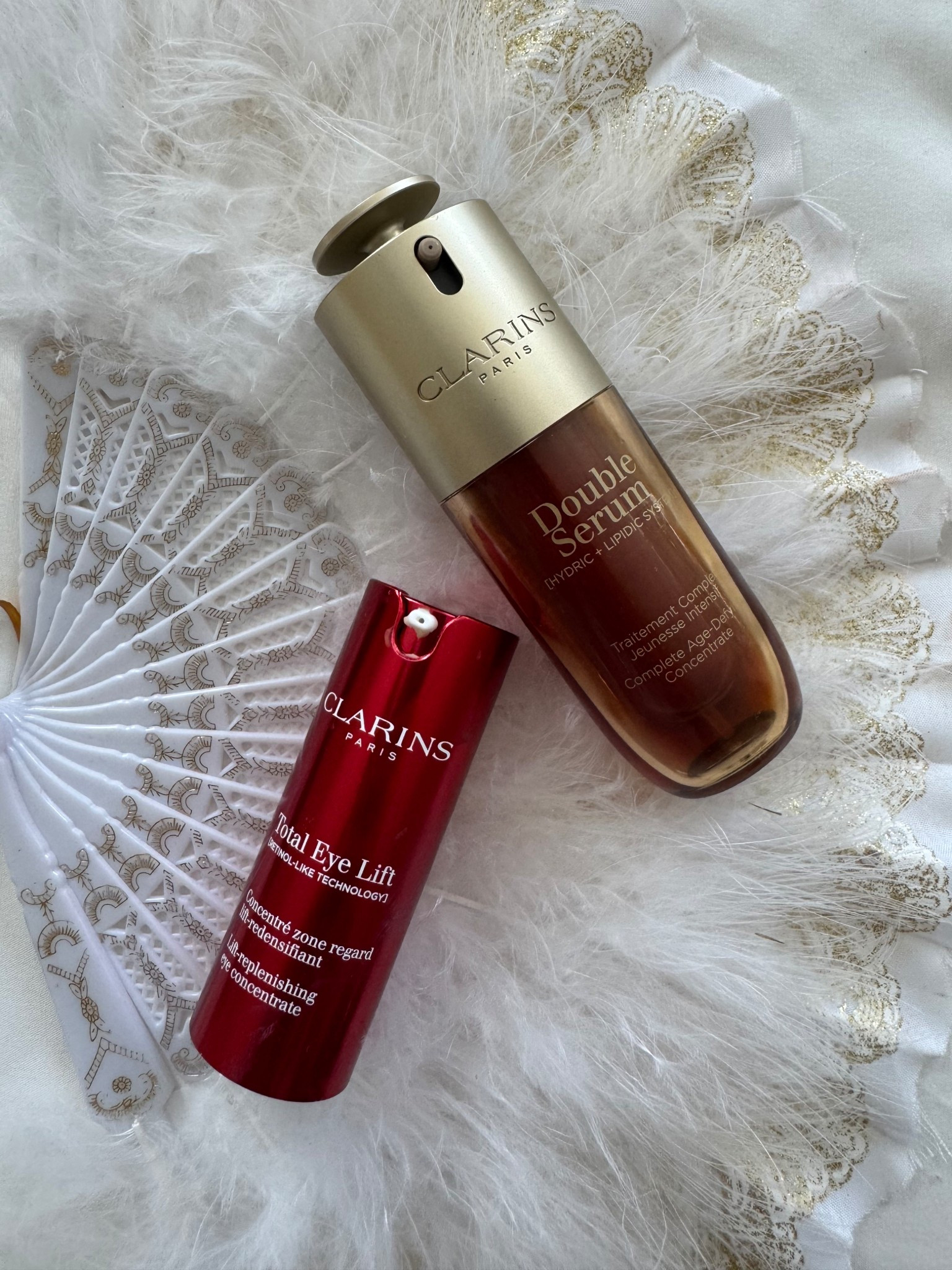 Holy grail skincare!! Double serum clarins 

#LTKmorningroutine #LTKBeauty #LTKselfcare
