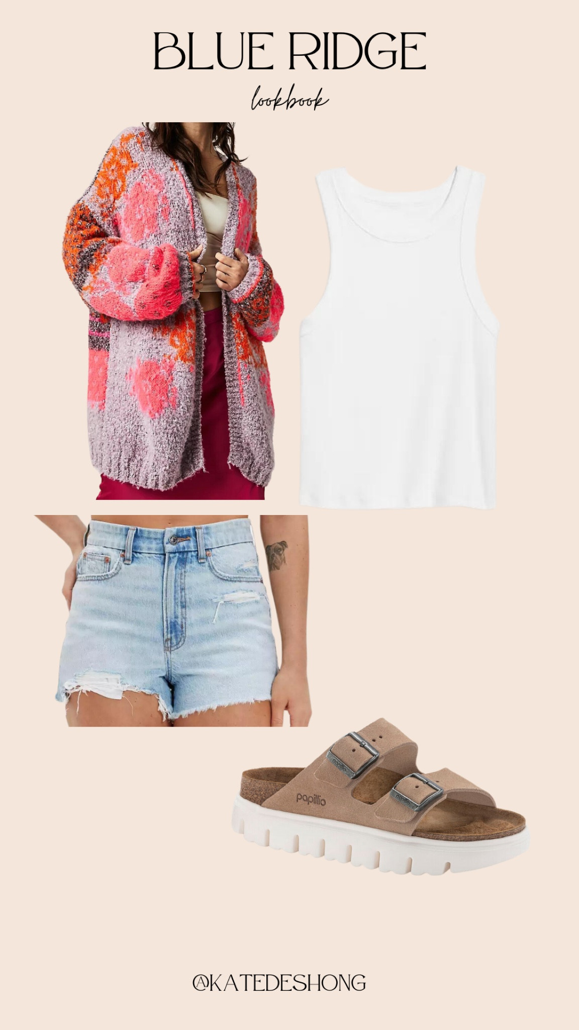 what I wore today! Ootd , blue ridge , out doors outfit , colorful cardigan , transition to fall , september outfits , Labor Day weekend , bright colors , classy style , overalls , apple picking , Birkenstocks , platform 

#LTKtravel #LTKSeasonal #LTKFind