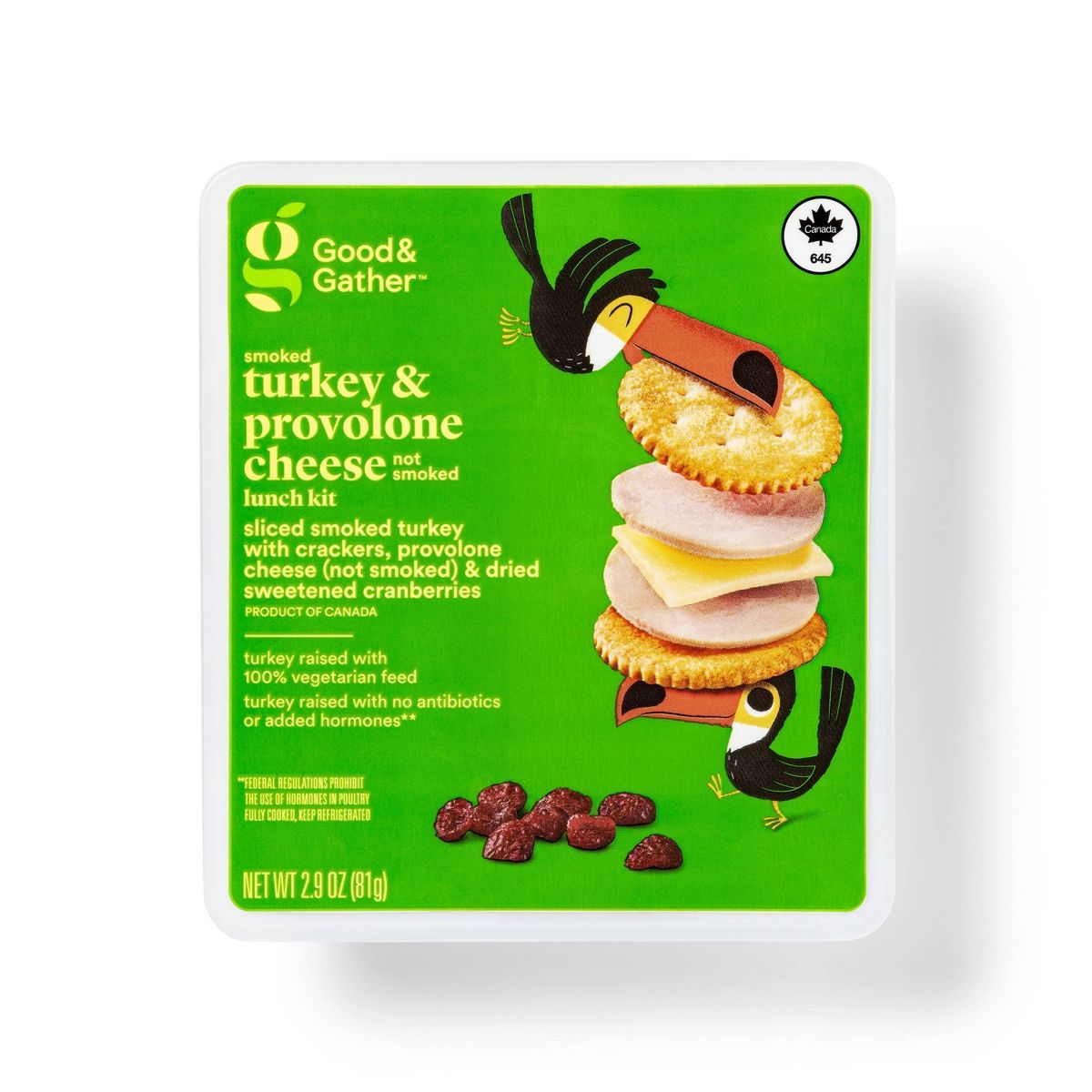 Smoked Turkey & Provolone Cheese Lunch Kit - 2.9oz - Good & Gather™ | Target