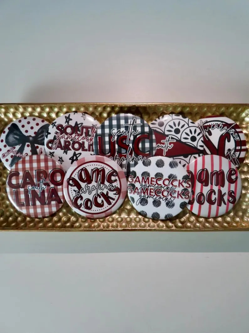 University of South Carolina College Gameday Buttons - Etsy | Etsy (US)