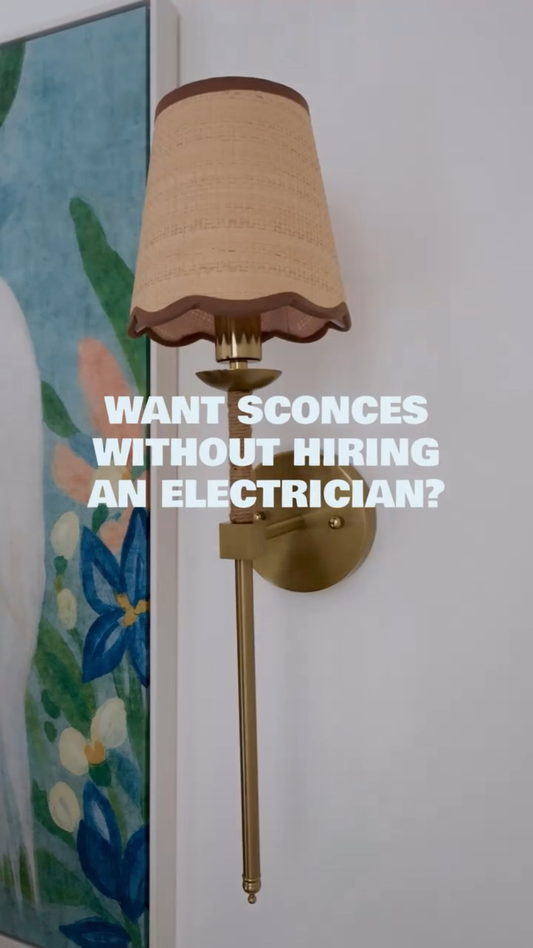 Sconces without an electrician? Yes, please!

These scalloped sconces are giving S&L vibes but for WAY less and way less hassle. If you can hang a picture… you can hang these. No wiring needed. 

At this price, I don’t think these will stay in stock for long. 


Amazon Finds, Amazon Home, Decor, Preppy, Grandmillennial, Blue and White Decor, Traditional Home Decor, Lighting

#LTKHome #LTKSeasonal