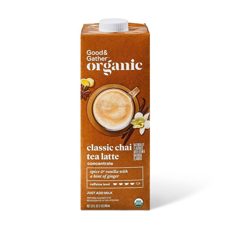 Organic Classic Chai Tea Latte Concentrate - 32 fl oz - Good & Gather™ | Target