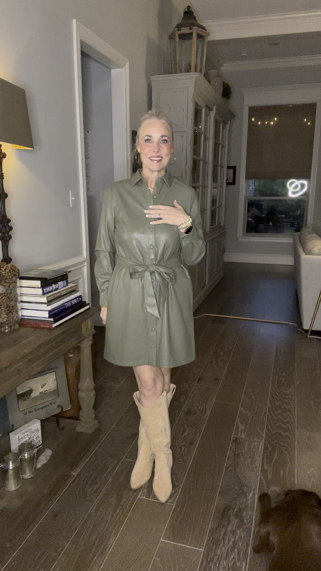 I love this vegan leather shirtdress so much I own it in 3 colors! So soft and so expensive looking yet unbelievably affordable. I wish you could feel it through your screen! 

I’m in a medium. It comes in XXS-5XL!

#LTKplussize #LTKstyletip #LTKmidsize