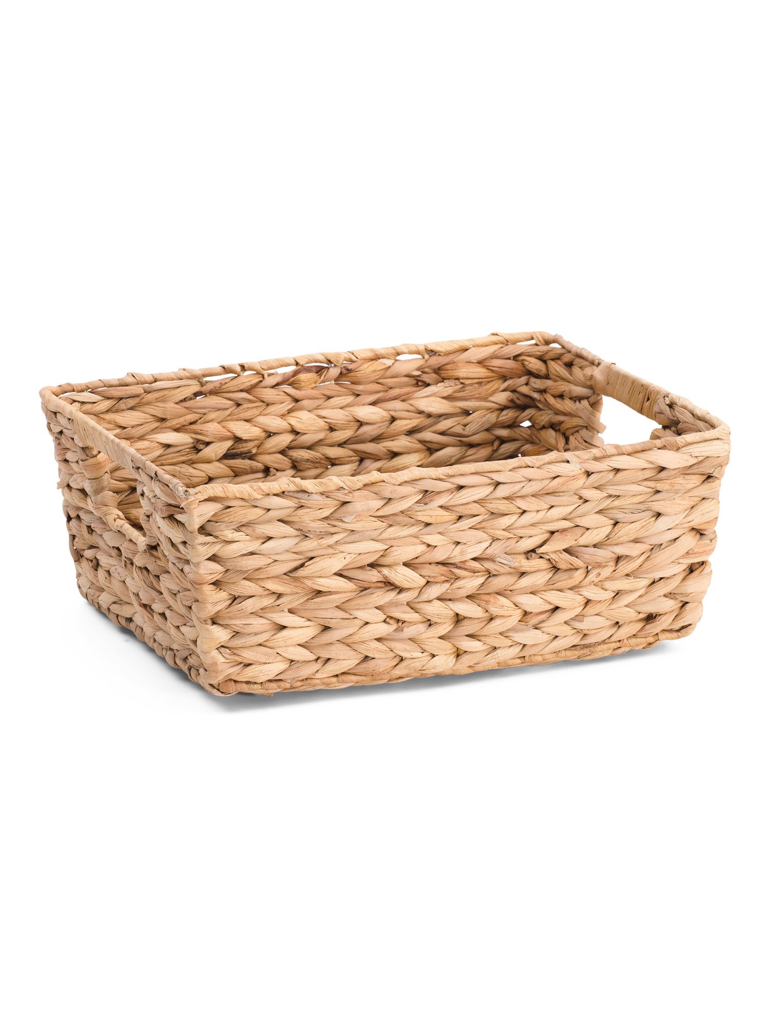 Large Woven Shelf Basket With Cut Out Handles | Office & Storage | Marshalls | Marshalls