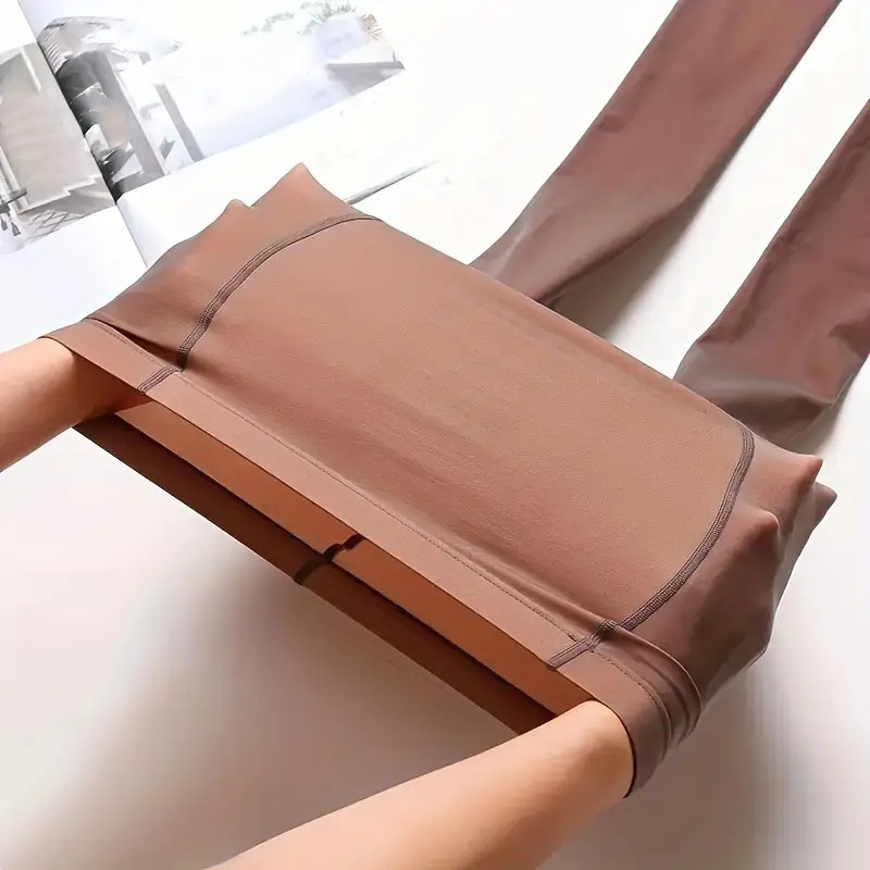 Fake Translucent Pantyhose, High Waist Slim Anti-snag Pantyhose, Women's Lingerie & Hosiery | Temu Affiliate Program