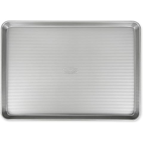 USA Pan Bakeware Nonstick Half Sheet Pan, Baking Sheet, Aluminized Steel | Amazon (US)