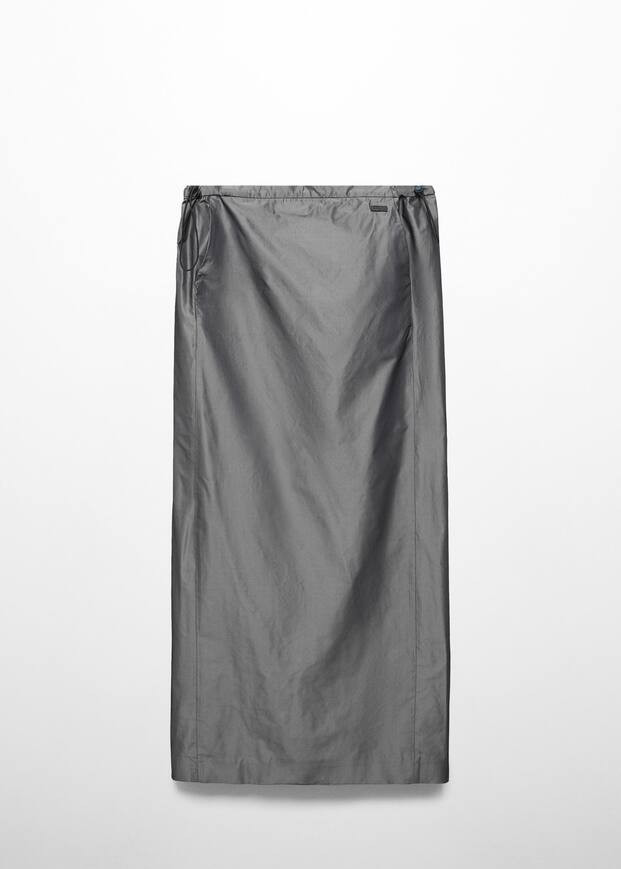 Parachute slit skirt -  Women | Mango United Kingdom | MANGO (UK)