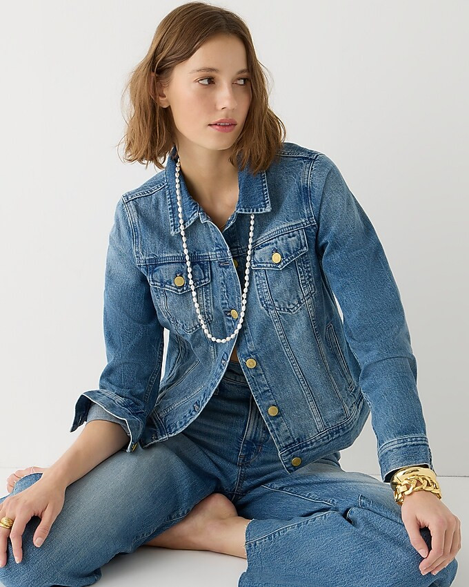 Classic denim jacket in Brilliant Day wash | J. Crew US