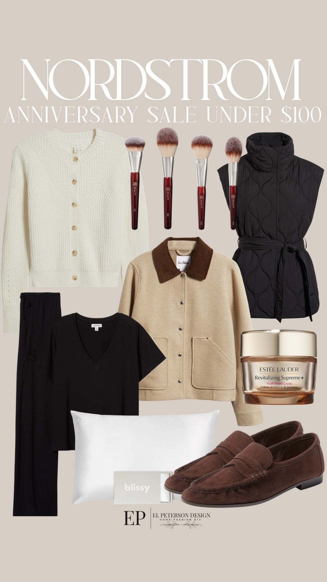 Nordstrom Anniversary Sale 
Under $100
Jacket
Makeup brush
Pjs
Loafers
Pillow covers
Cardigan
Vest

#LTKSaleAlert