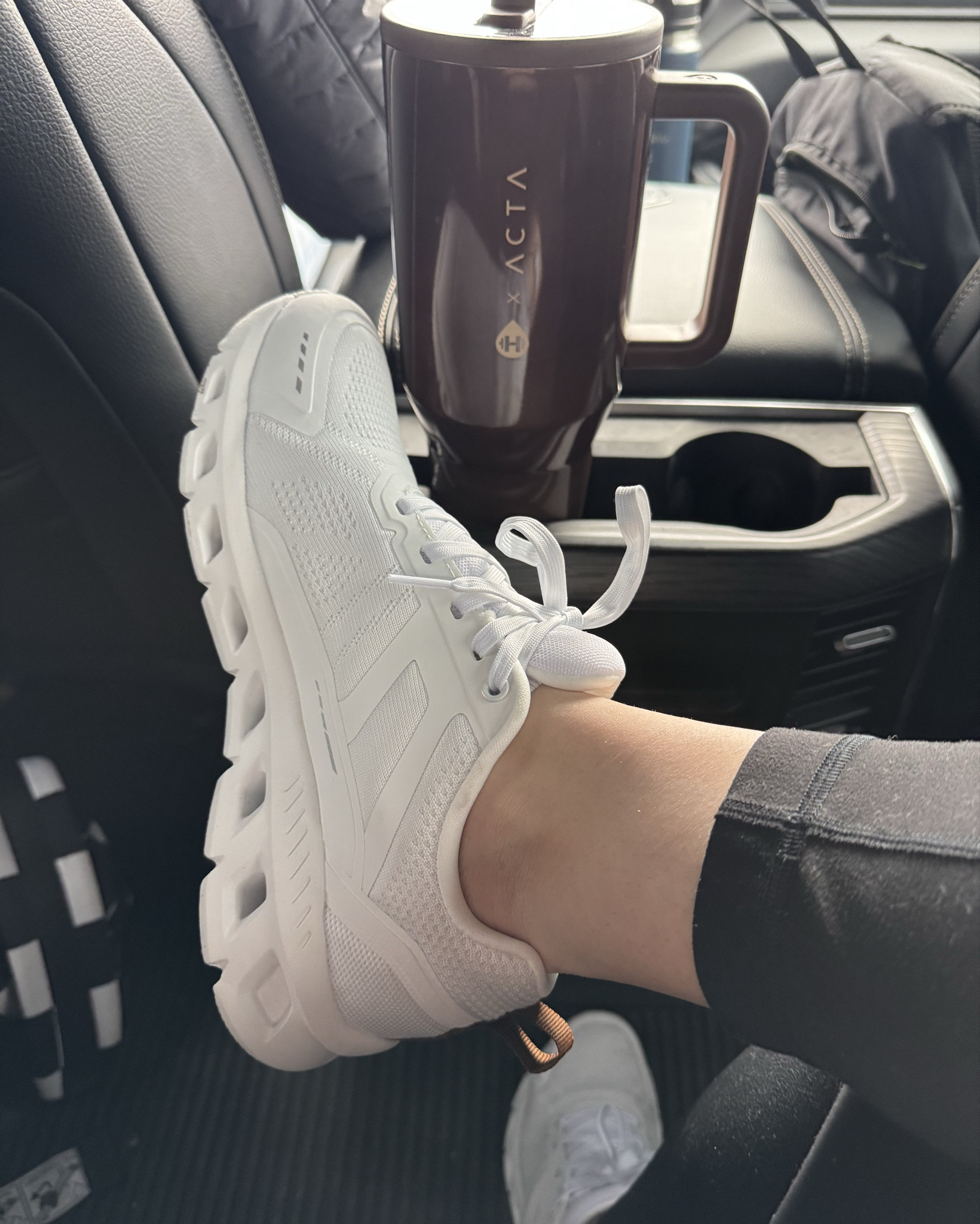 Are those cloud 9s?? No they are a dupe babe😘 a very affordable dupe! I wanted the same looking cloud 9s for over a year so when I saw them I immediately grabbed them! 

#LTKmomlife #LTKdayinmylife #LTKootd