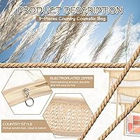 3 Pcs Boho Clear Cosmetic Makeup Bags with Zipper Small Toiletry Bag Multi Purpose Waterproof Pou... | Amazon (US)