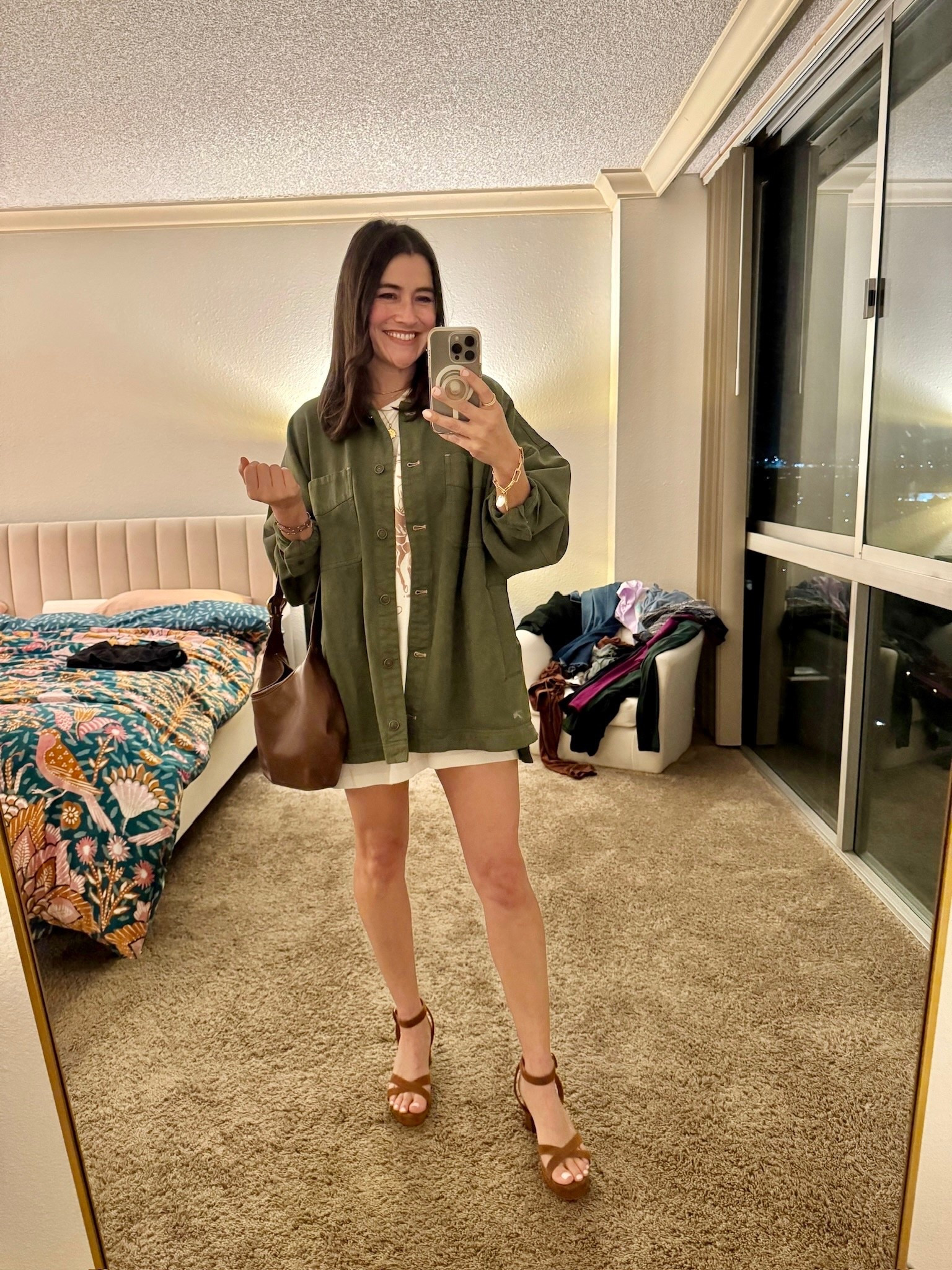 Spring outfit: oversized graphic tee with denim jacket 

#LTKSeasonal #LTKootd #LTKOver40