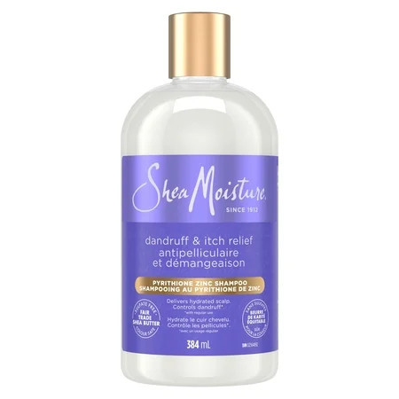 SheaMoisture Anti-Dandruff Shampoo For Removing Buildup Apple Cider Vinegar & Salicylic Acid System for a Healthier Scalp, 13 fl oz | Walmart (US)