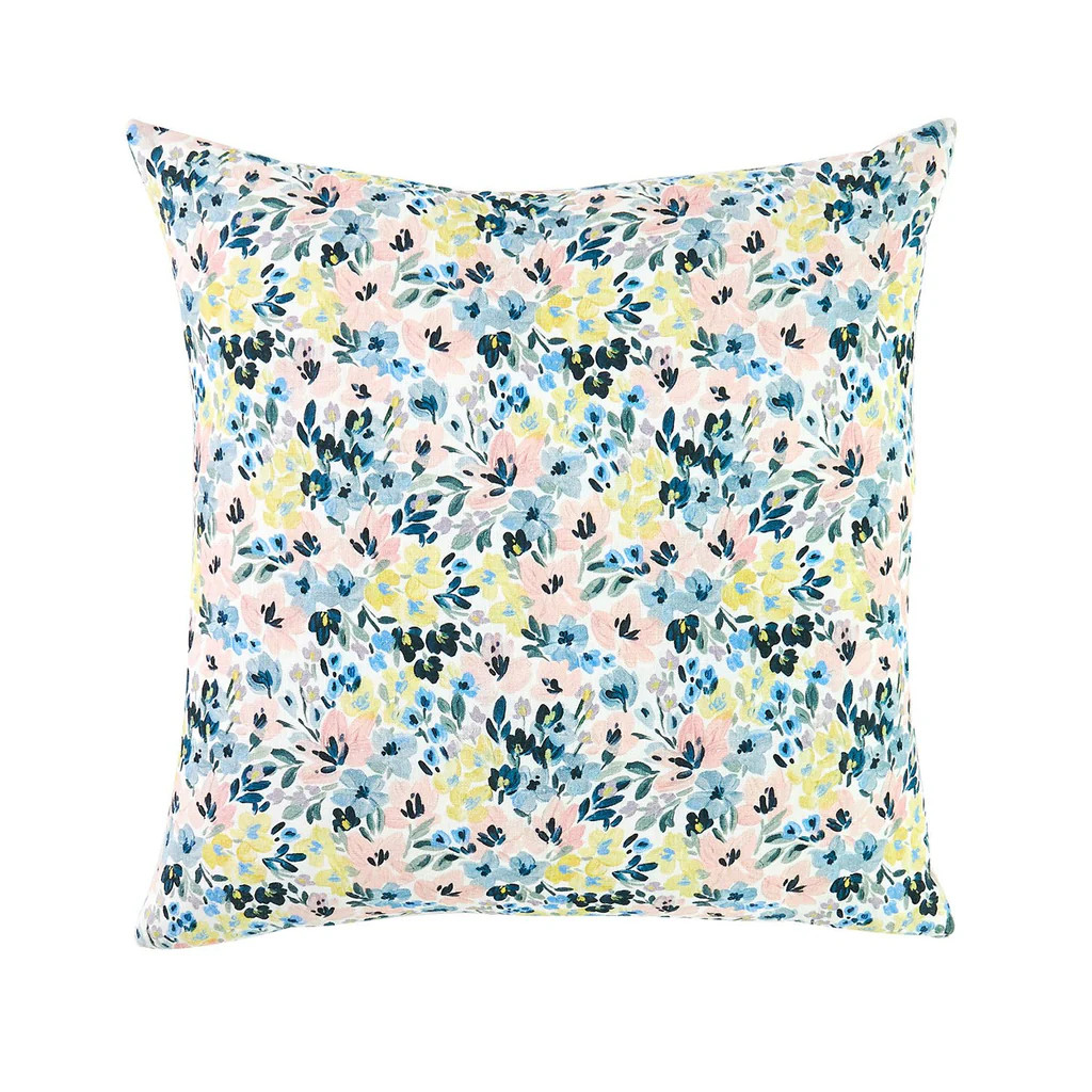 Brushstroke Floral Pillow | Caitlin Wilson Design