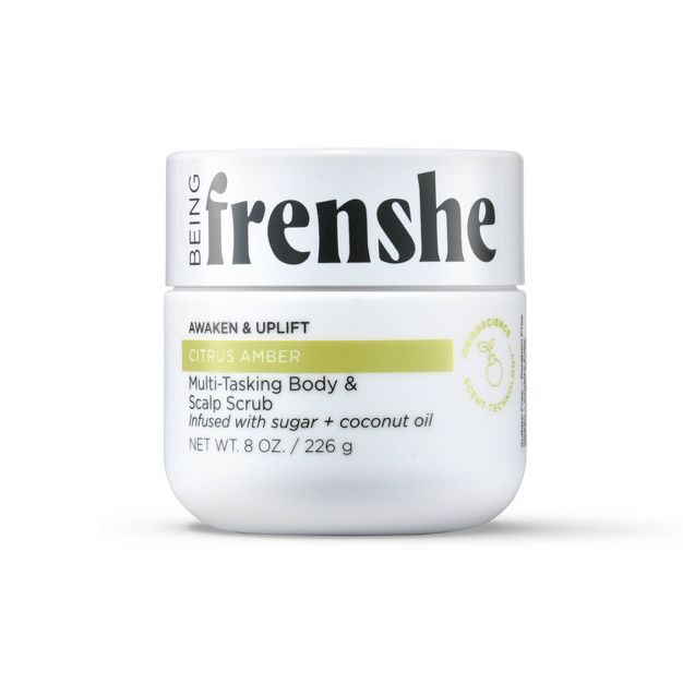 Being Frenshe Multi-Tasking Body & Scalp Scrub - Citrus Amber - 8oz | Target