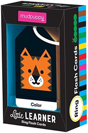 Mudpuppy Little Learner Ring Flash Cards for Kids – 26 Double-Sided Early Learning Flash Cards ... | Amazon (US)