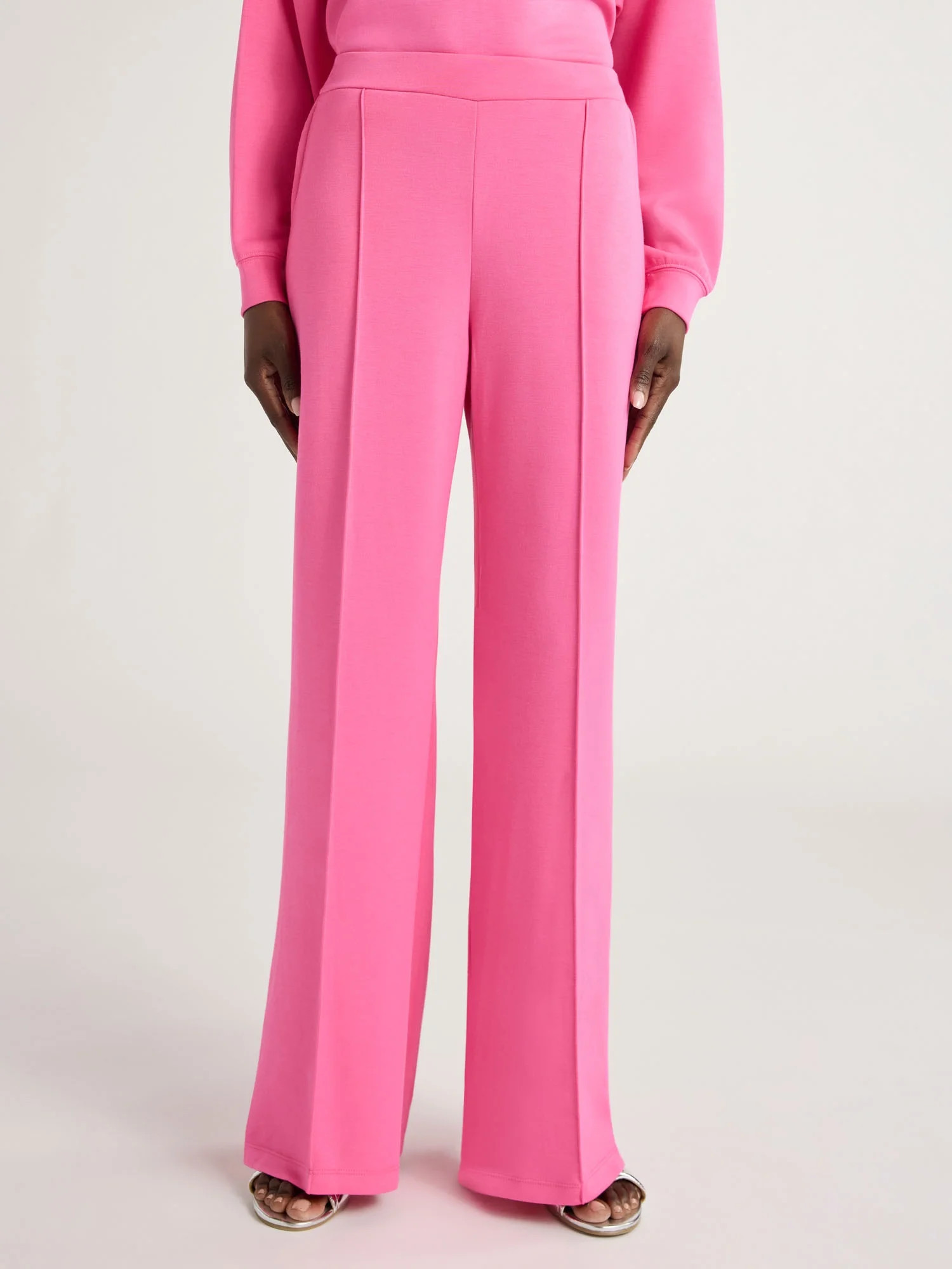 Scoop Women's and Women's Plus Ultimate ScubaKnit Trouser Pants, Sizes XS-4X | Walmart (US)