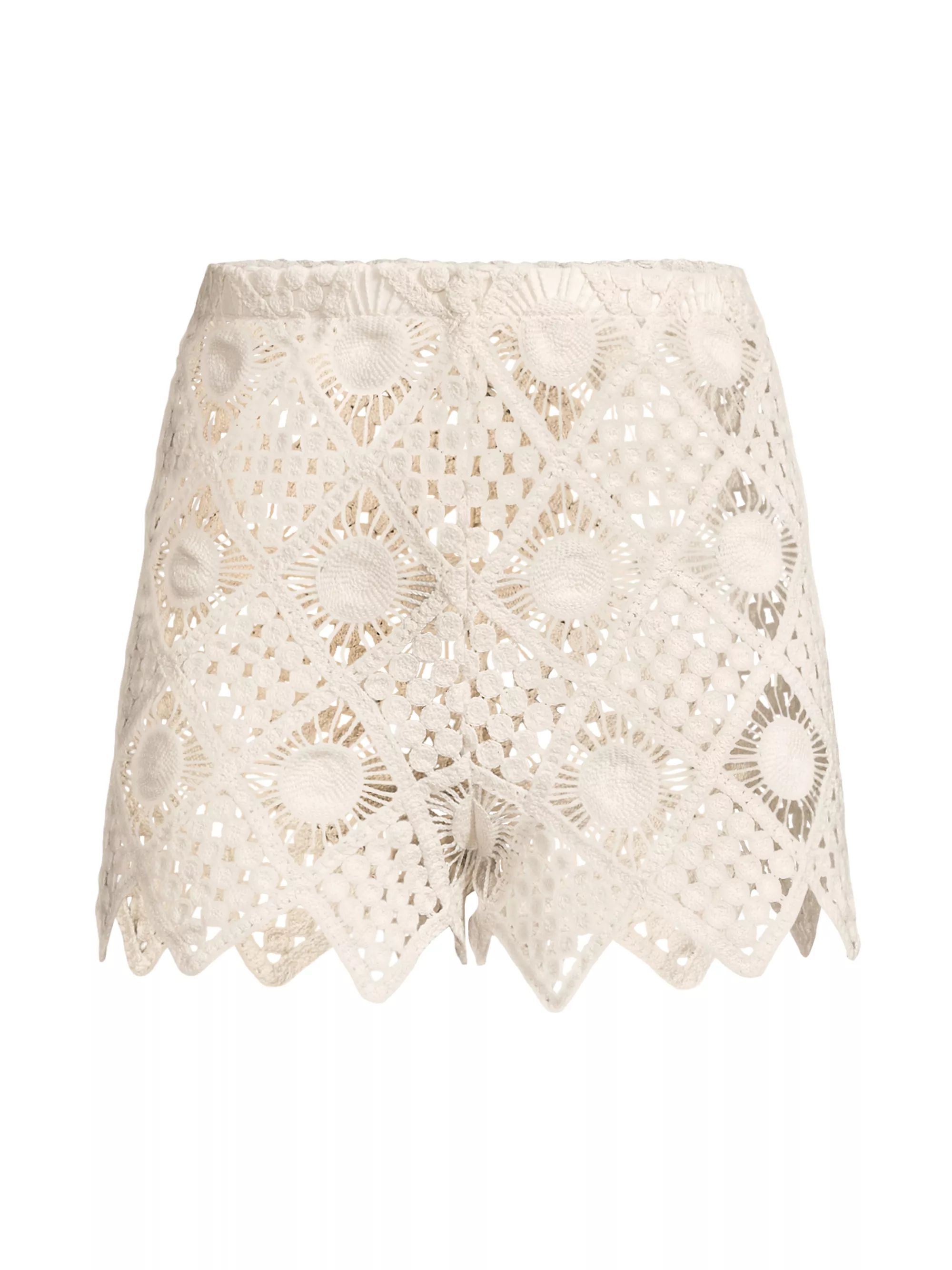 Playa Crochet Cover-Up Shorts | Saks Fifth Avenue