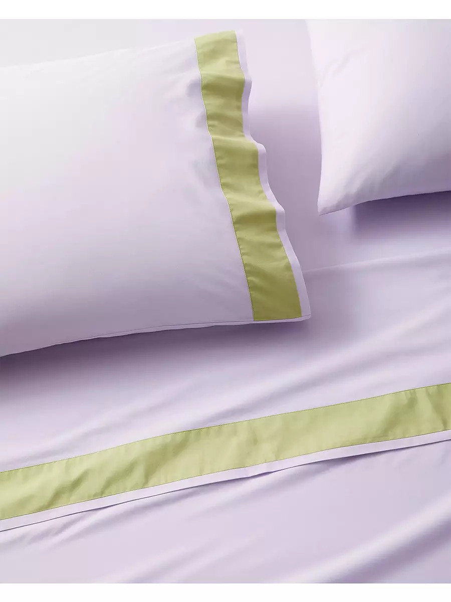 Borderline Percale Sheet Set | Serena and Lily