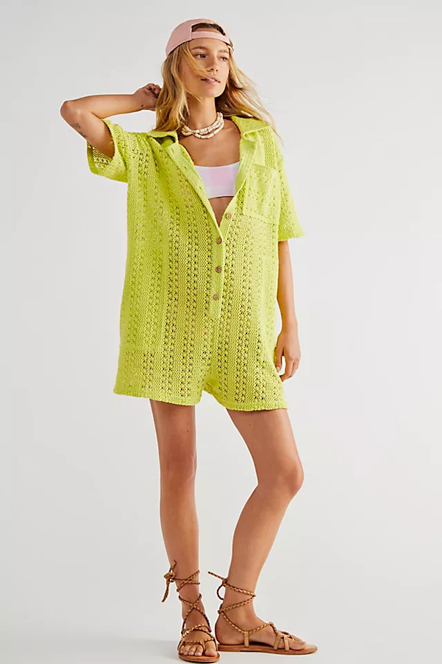 Wave Maker Romper | Free People (Global - UK&FR Excluded)