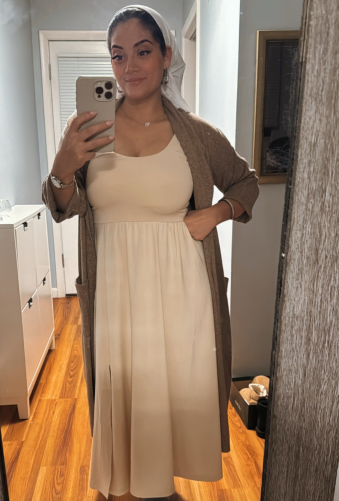 Found these on clearance and grabbed them in 3 colors! Fitted on the top and so flowy on the bottom, love how comfortable it is and dressed with a cardigan to make it modest outfit ! 

#LTKBeauty #LTKStyleTip #LTKSaleAlert