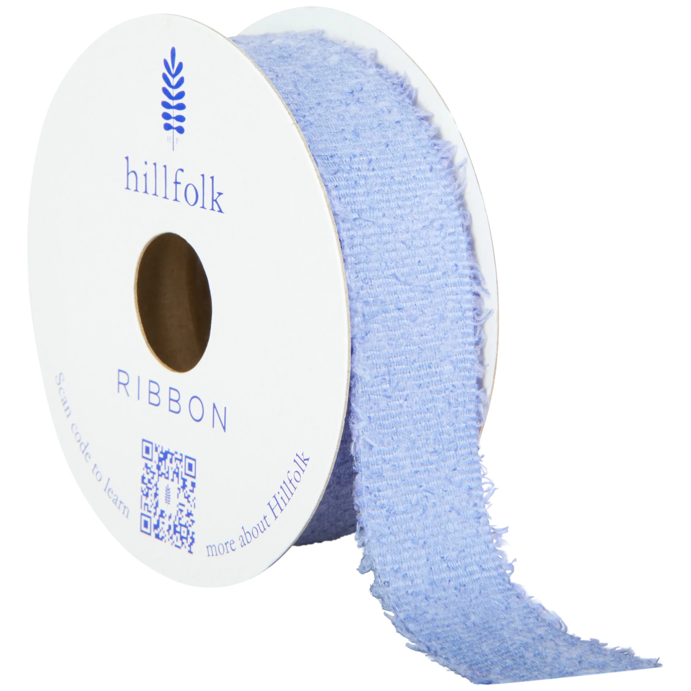 Hillfolk 0.875 texture woven blue 9ft ribbon, for crafts and gifting | Walmart (US)