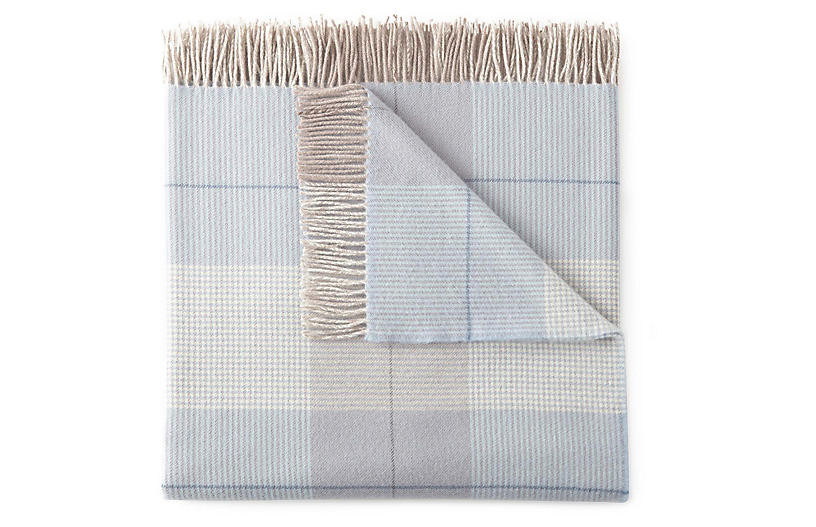 York Throw, Blue | One Kings Lane