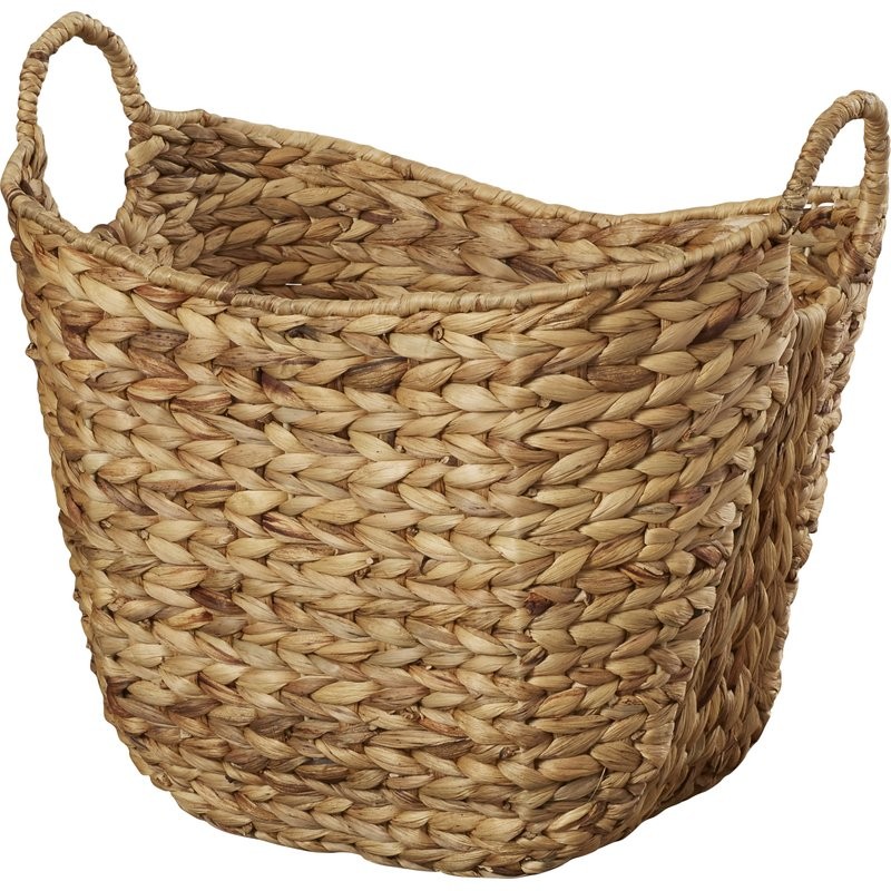 Tall Water Hyacinth Wicker Basket | Wayfair North America