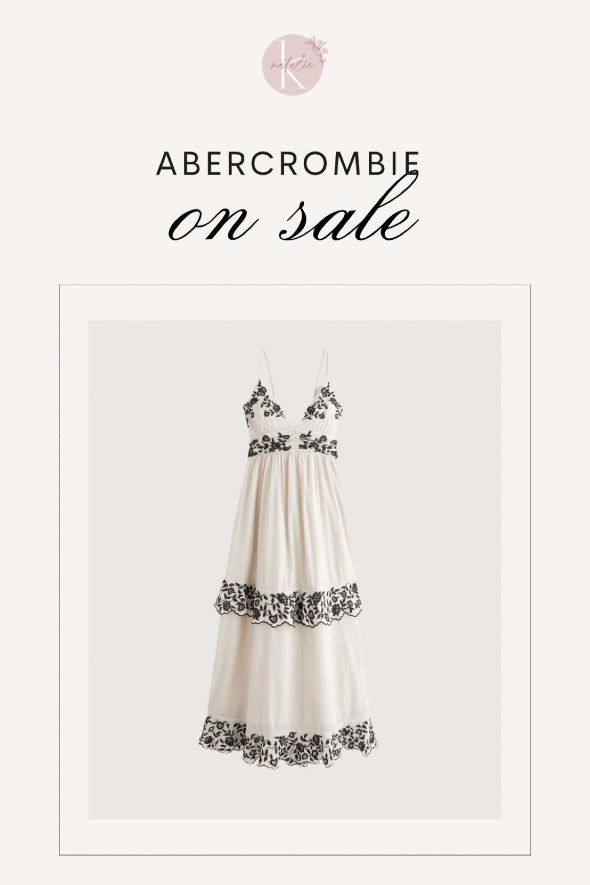Abercrombie is doing 20% off almost everything this weekend! How beautiful is this maxi summer dress?!! 

#LTKstyletip #LTKplussize #LTKfindsunder100
