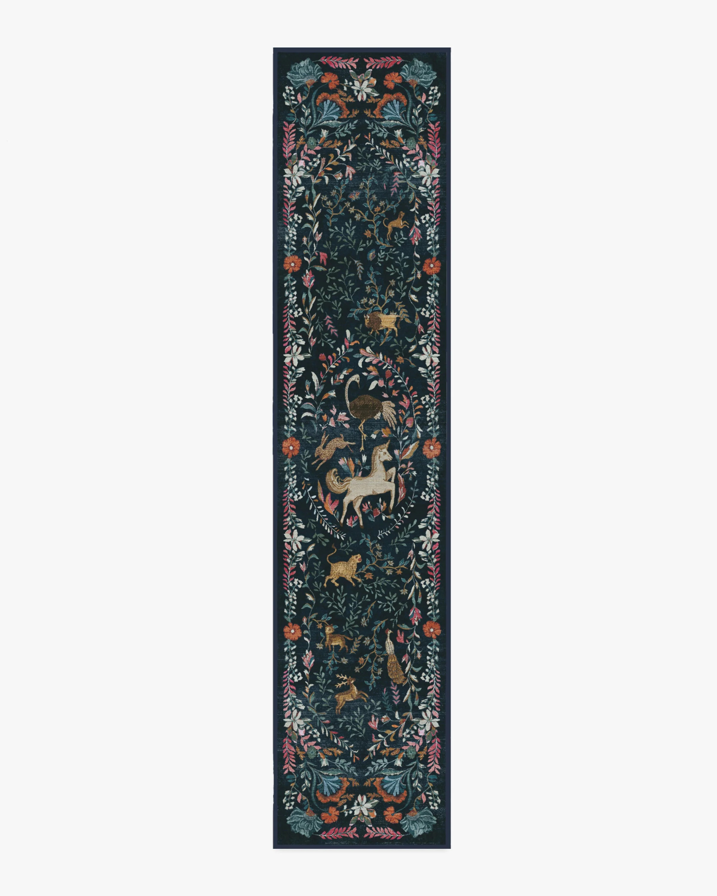Iris Apfel Dreamweaver Blue Multicolor Tufted Rug | Ruggable